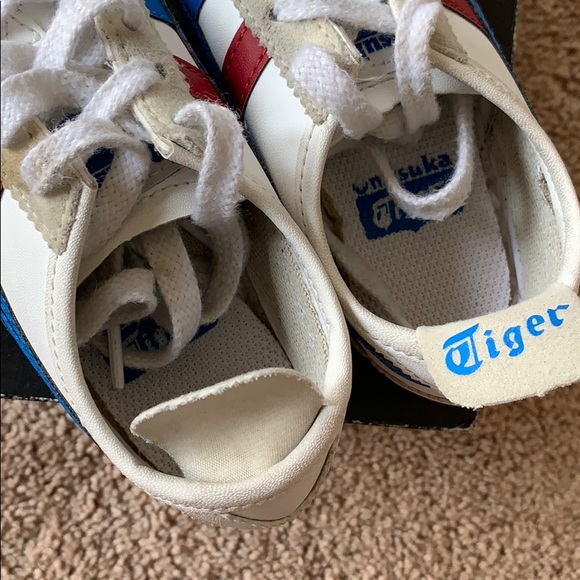 Onitsuka Tiger Kids MEXICO 66 PS. WHITE/Mid Bllue. - Picture 11 of 12